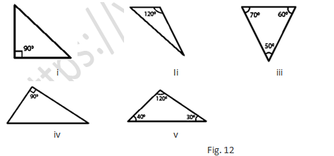 RD Sharma Solutions Class 7 Chapter 15 Properties of Triangle