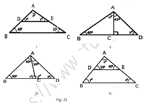 RD Sharma Solutions Class 7 Chapter 15 Properties of Triangle