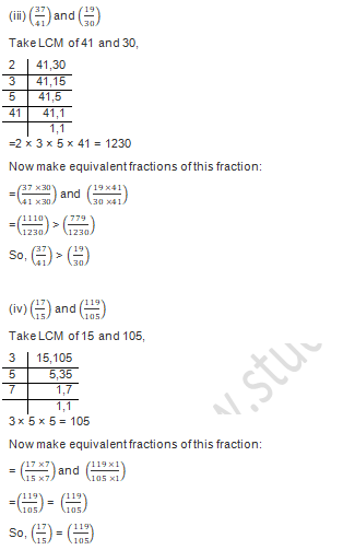 RD Sharma Solutions Class 7 Chapter 2 Fraction