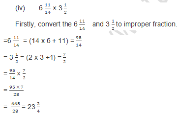 RD Sharma Solutions Class 7 Chapter 2 Fraction