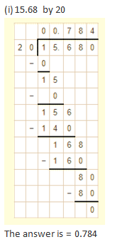 RD Sharma Solutions Class 7 Chapter 3 Decimals