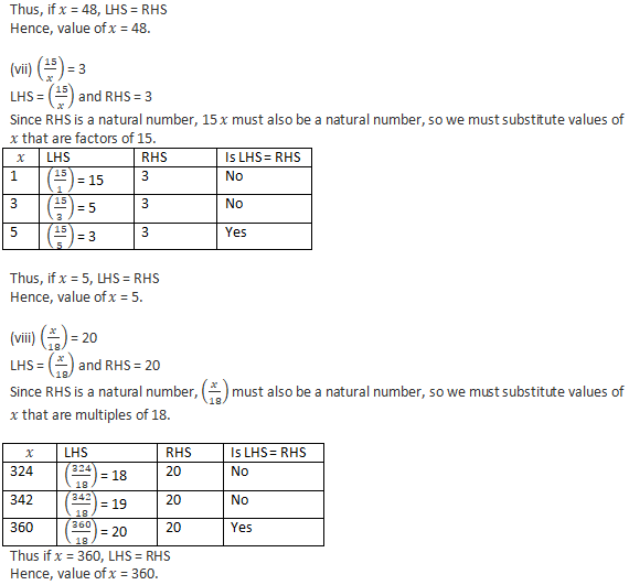 RD Sharma Solutions Class 7 Chapter 8 Linear Equations in One Variable