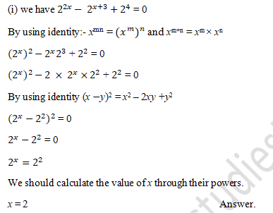 RD Sharma Solutions Class 9 Chapter 2 Exponents of Real Number