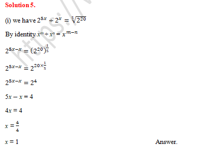 RD Sharma Solutions Class 9 Chapter 2 Exponents of Real Number