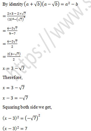 RD Sharma Solutions Class 9 Chapter 3 Rationalisation