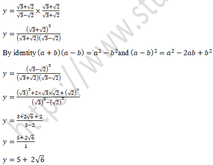 RD Sharma Solutions Class 9 Chapter 3 Rationalisation