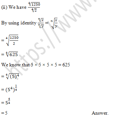 RD Sharma Solutions Class 9 Chapter 3 Rationalisation