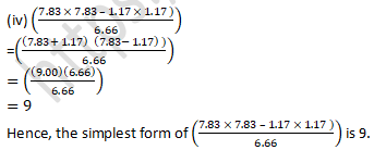 RD Sharma Solutions Class 9 Chapter 4 Algebraic Identities