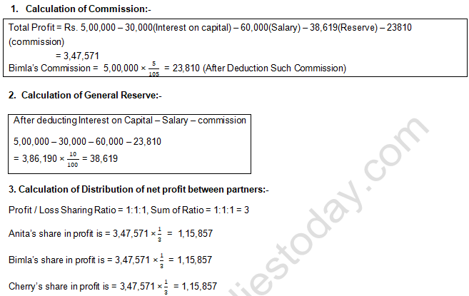 TS Grewal Solution Class 12 Chapter 2 Accounting for Partnership Firms Fundamentals 2020 2021-B37