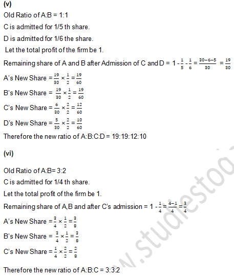TS Grewal Solution Class 12 Chapter 5 Admission of a Partner (2019 2020)-8