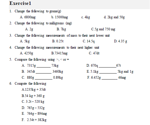 grade 6 Math 5