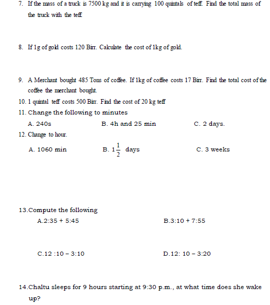 grade 6 Math 6