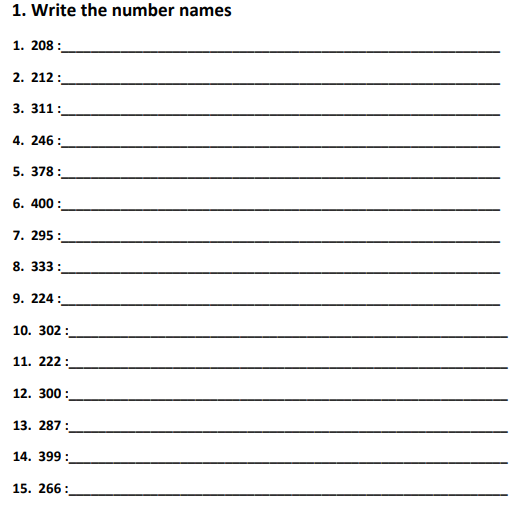 CBSE Class 1 Mathematics Sample Paper Set N