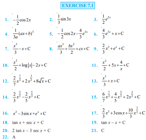 NCERT Class 12 Mathematics Answers and Solutions