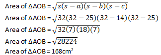 RD Sharma Solutions Class 9 Chapter 12 Herons Formula