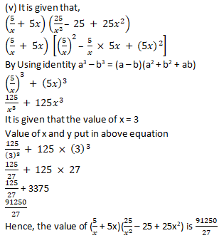 RD Sharma Solutions Class 9 Chapter 4 Algebraic Identities