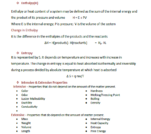 CBSE Class 11 Chemistry Revision Thermodynamics (1) 3