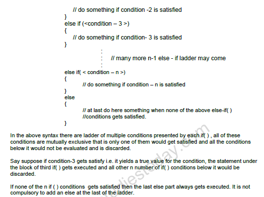 CBSE Class XI Computer Science Using C++ Constructs 4