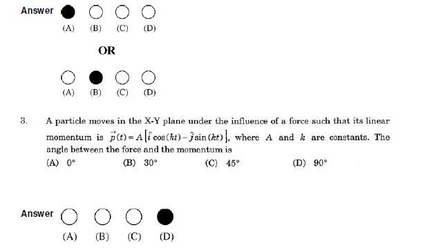 JEE Advanced Sample Question Paper Set 2 2007 with Answers 2