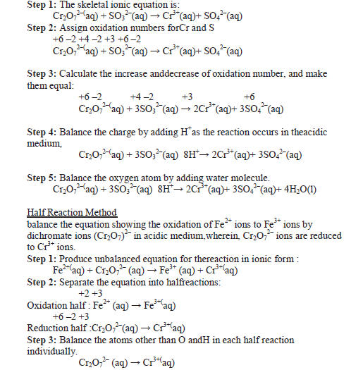 Redox Reactions 1