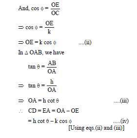 some applications of trigonometry notes 22