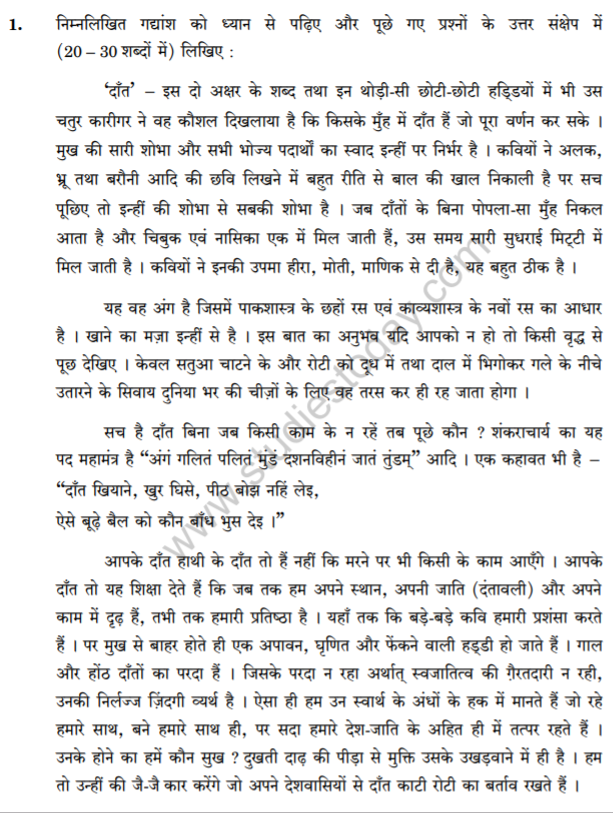 Class_12_Hindi_question_17