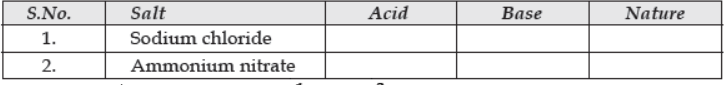 CBSE Class 10 Chemistry Acids Base and Salts Worksheet Set B