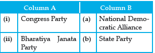 CBSE Class 10 Democratic Politics Political Parties Worksheet_3