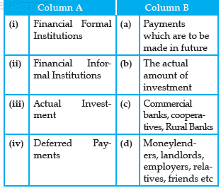 CBSE Class 10 Economics Money And Credit Worksheet_2