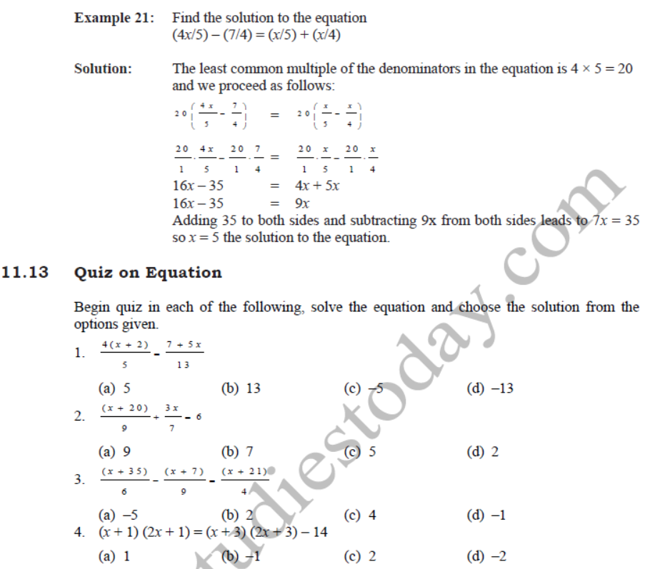 CBSE Class 6 Mathematics Algebra Chapter Notes_2