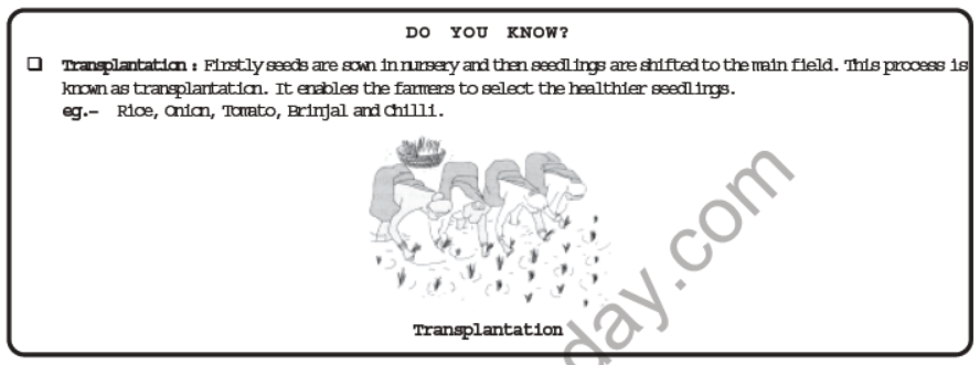 CBSE Class 8 Science Crop Production And Management Notes Set B