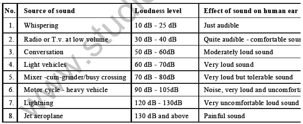 CBSE Class 8 Science Sound Notes Set B