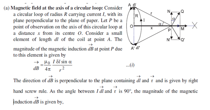 CBSE Class 12 Physics VBQs Effect Of Current and Magnetism