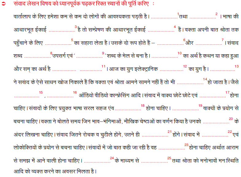 CBSE Class 9 Hindi Revision Worksheet Set 5_1