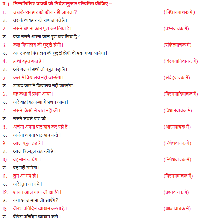 CBSE Class 9 Hindi Revision Worksheet Set 7_1