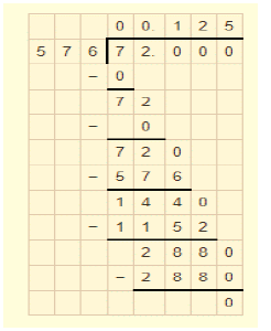 DECIMAL (DIVISION) 6