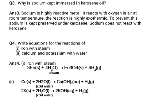 class 10 chemistry worksheet 8 4