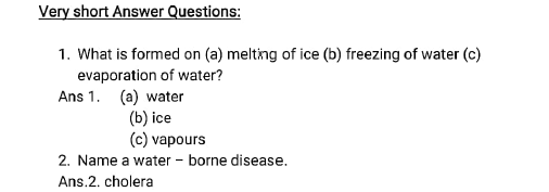 class6 science worksheet 4 3