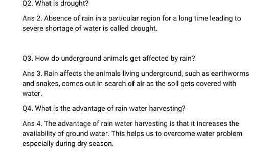 class6 science worksheet 4 6