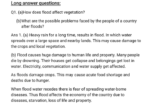 class6 science worksheet 4 7