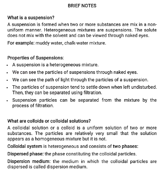 class9 chemistry notes4 is matter pure 1