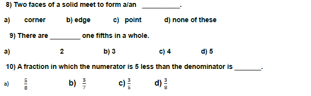 CBSE-Class-3-Mathematics-Fractions-Worksheet