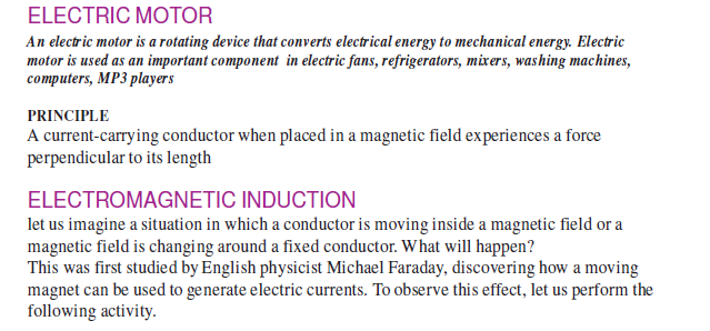 CBSE Class 10 Science Magnetic Effect Of Current