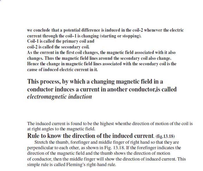 CBSE Class 10 Science Magnetic Effect Of Current