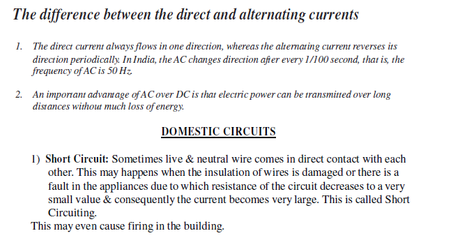 CBSE Class 10 Science Magnetic Effect Of Current