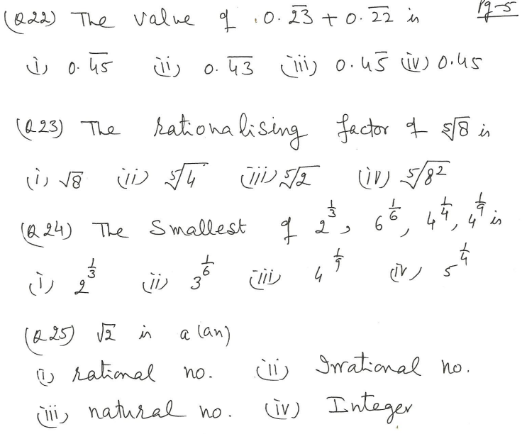 cbse-class-9-maths-number-systems-mcqs-set-f