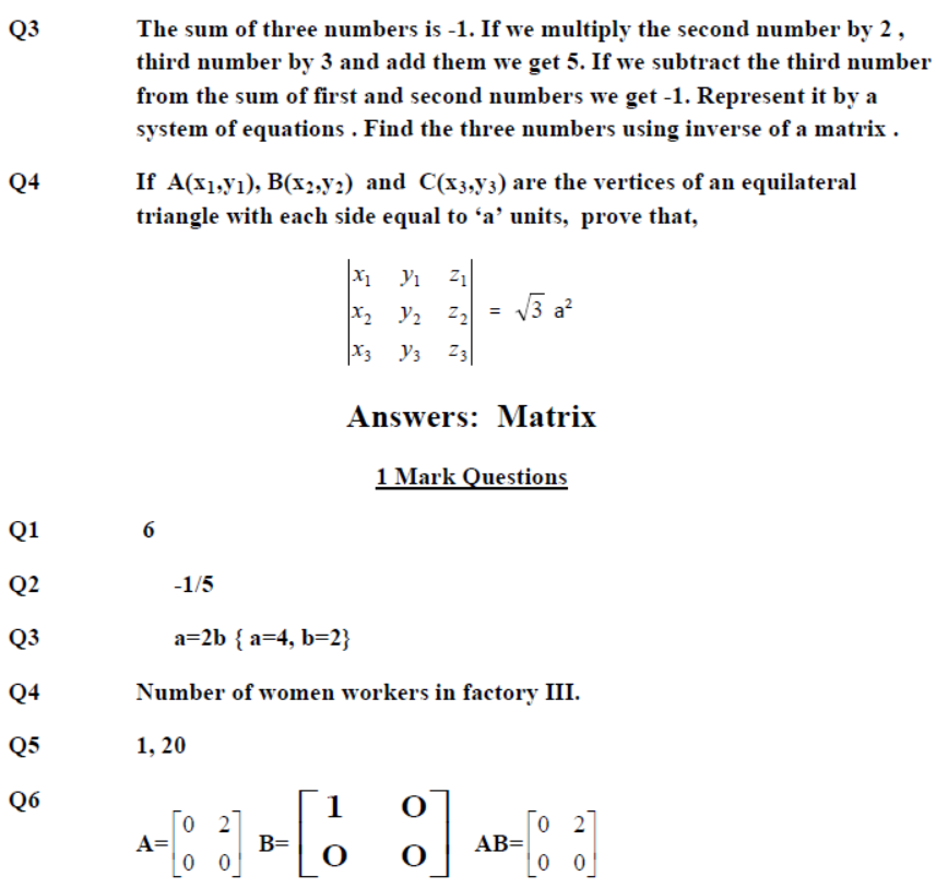 cbse-class-12-mathematics-hots-matrices-and-determinants