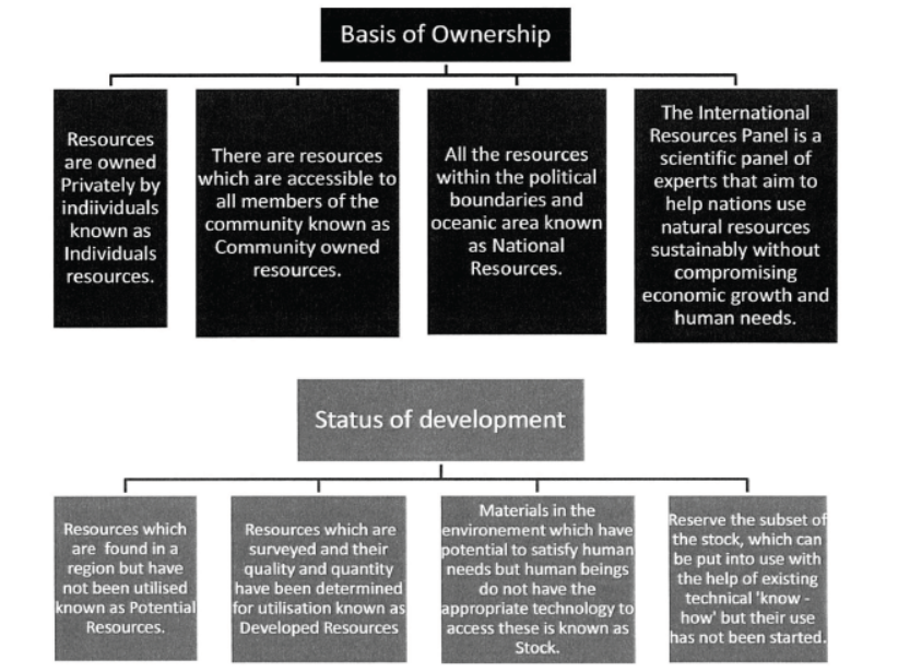 Class 10 Social Science Geography Resources and development