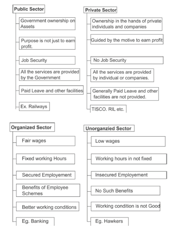 CBSE Class 10 Social Science Sectors of the Indian Economy