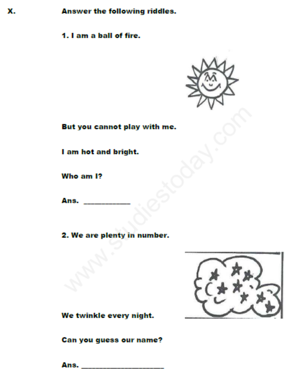 CBSE-Class-1-EVS-Revision-Assignment-Set-K-4